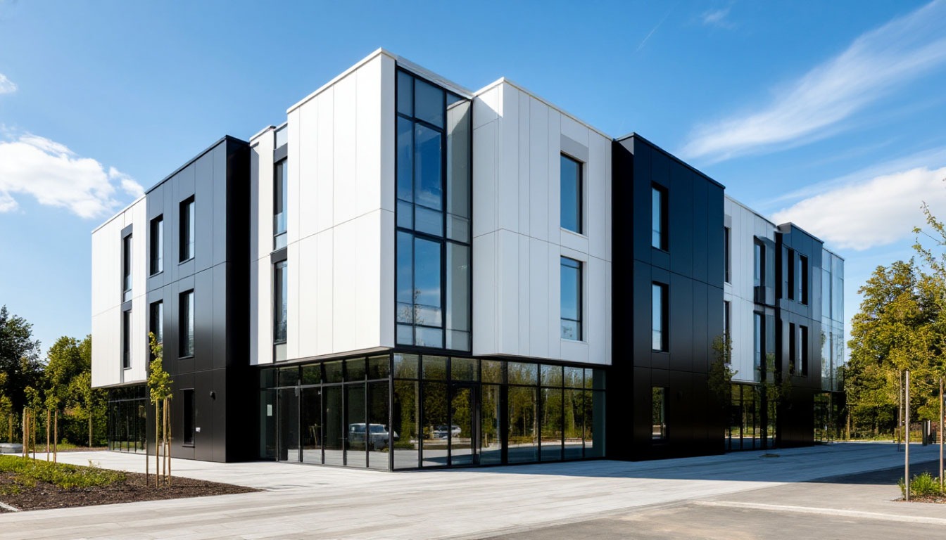 Вентилируемые фасады из HPL-панелей