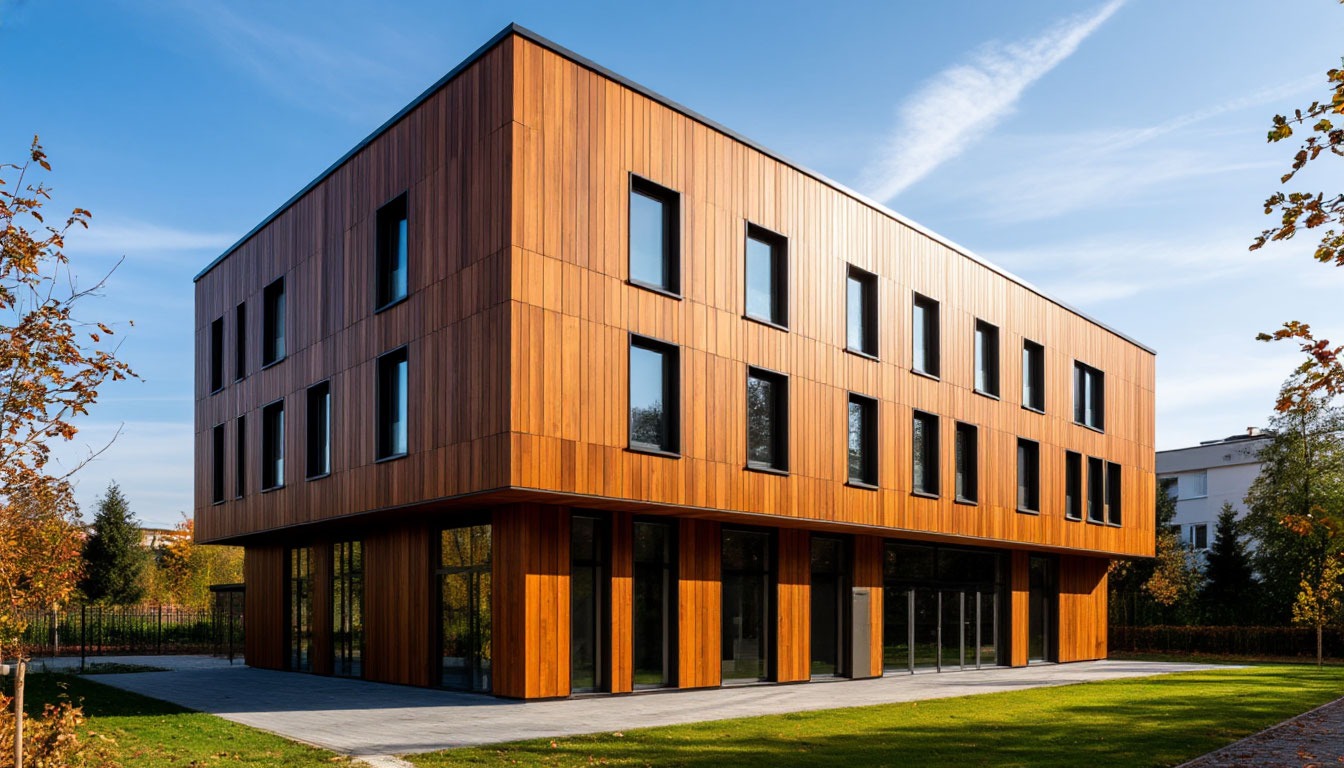 Вентилируемые фасады из HPL-панелей