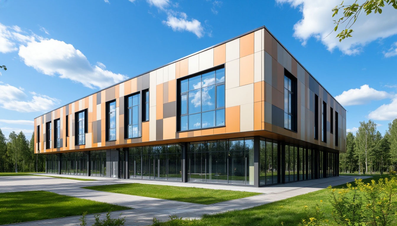 Вентилируемые фасады из HPL-панелей